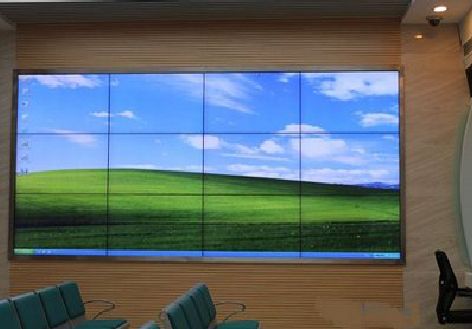 肥东液晶拼接屏的另类用法。